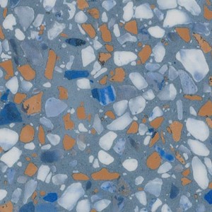 Forbo Allura Material 0.7 (50 x 50) 63492DR7 blue terrazzo