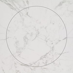 Forbo Allura Circle 0,7 (50 x 50) 63550DR7 white marble circle