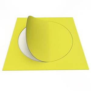 Forbo Allura Circle 0,7 (50 x 50) 63584DR7 mustard circle