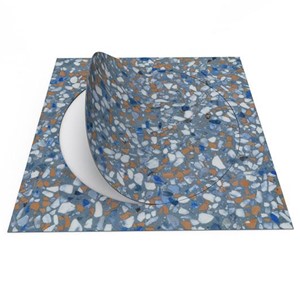 Forbo Allura Circle 0,7 (50 x 50) 63592DR7 blue terrazzo circle