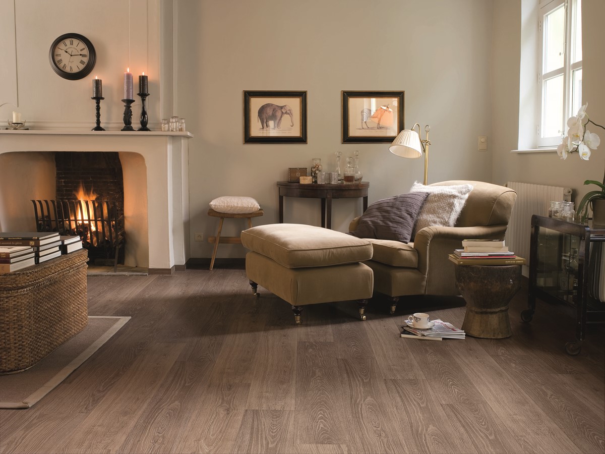 Quickstep classic eik lichtgrijs geolied laminaat ⤠€ 13,50